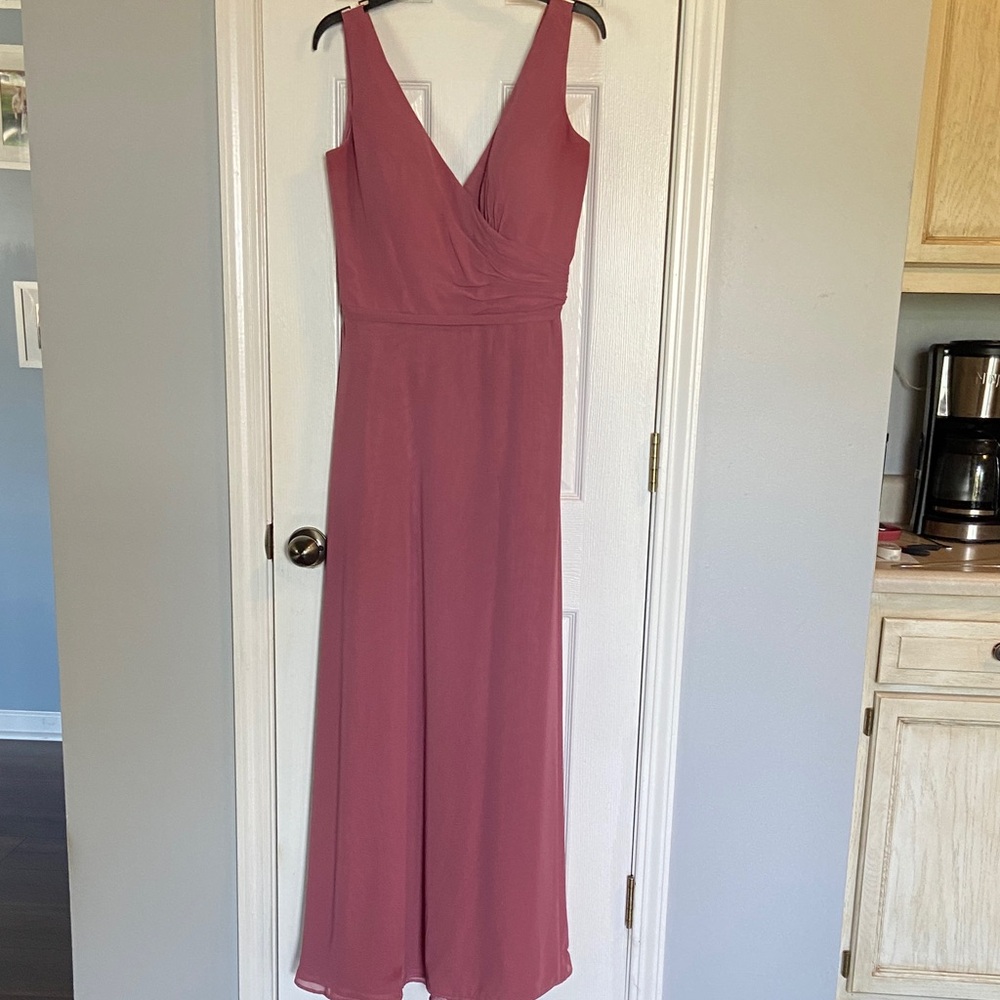 Chic Mauve Sleeveless Maxi Dress